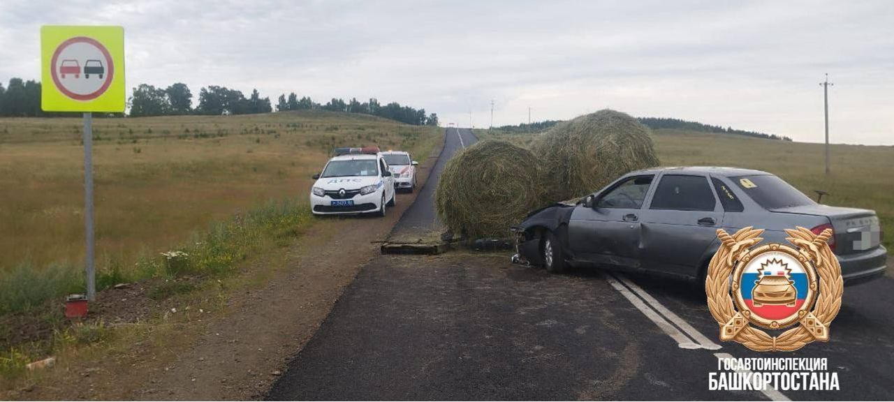 В Башкирии подросток госпитализирован после ДТП
