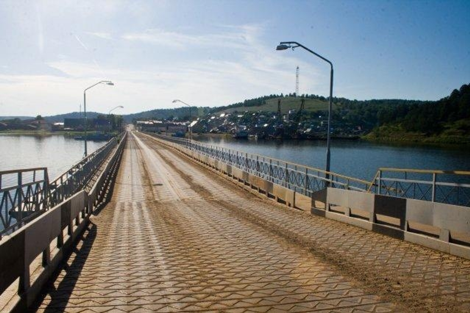 В Караидельском районе открыли мост через реку Уфу после паводка