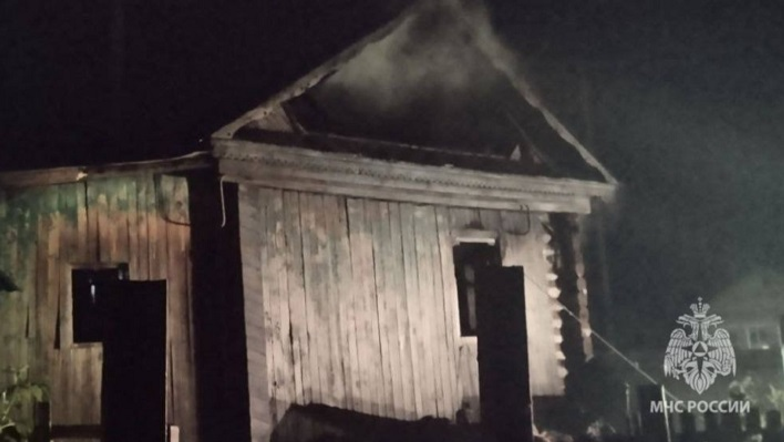 В Башкирии при тушении дома нашли тело мужчины