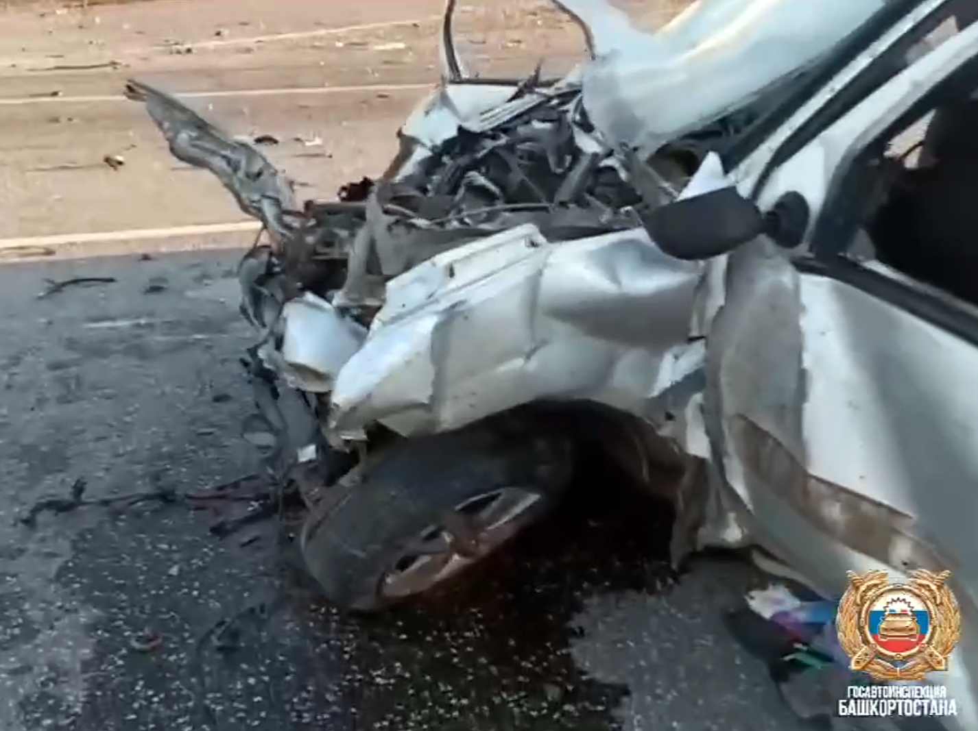 В Башкирии ДТП унесло жизни трёх человек