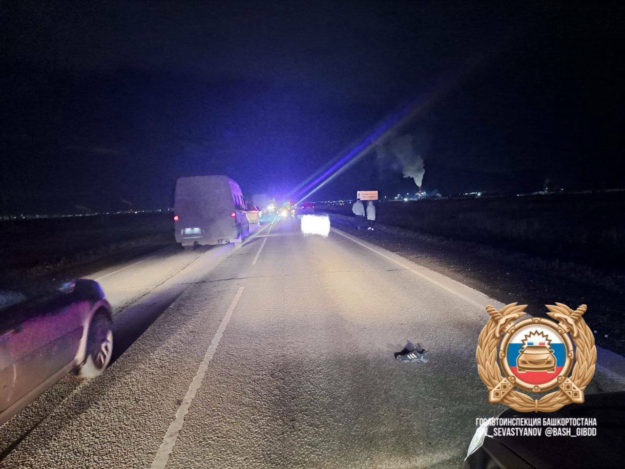 В Уфимском районе водитель легковушки задавил пешехода