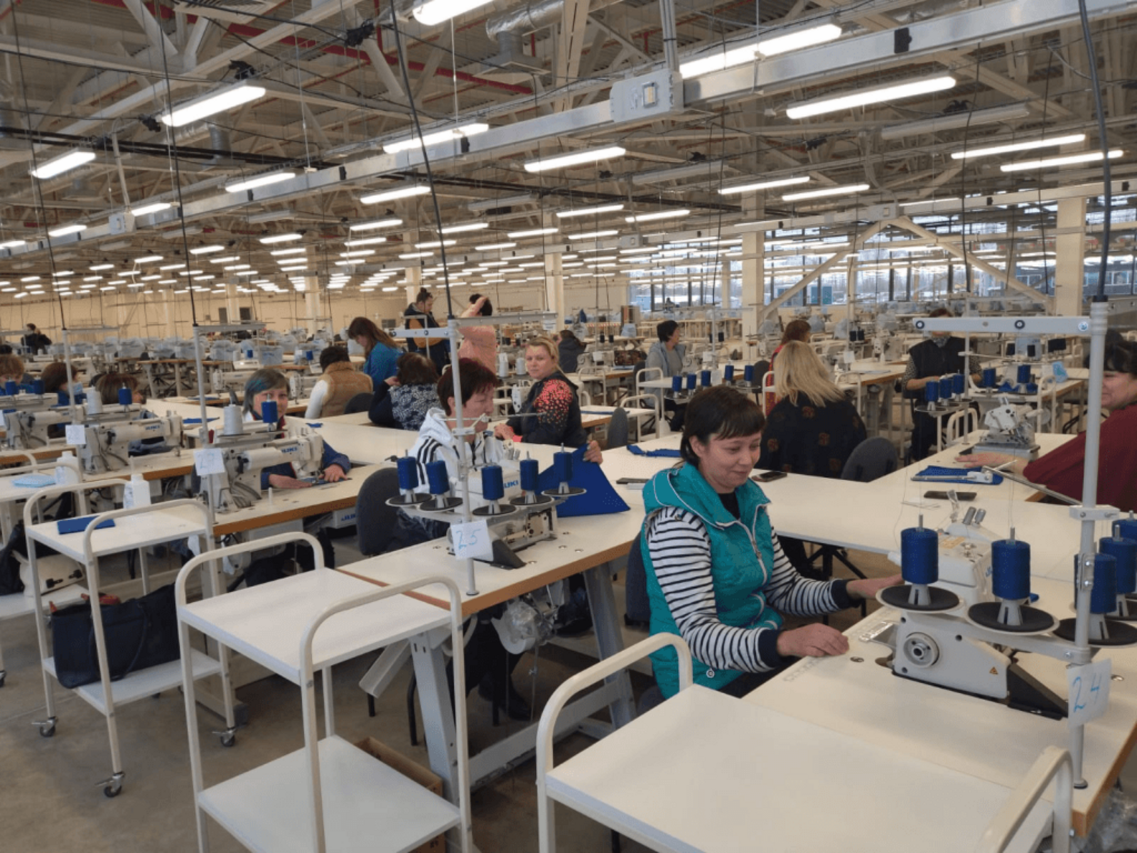 В Башкирии обучили 180 швей для нового производства в Ишимбае