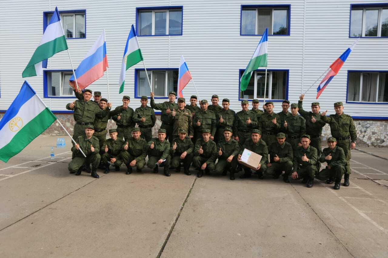 Бойцы из Кушнаренковского и Чишминского районов Башкирии получили весточки из дома