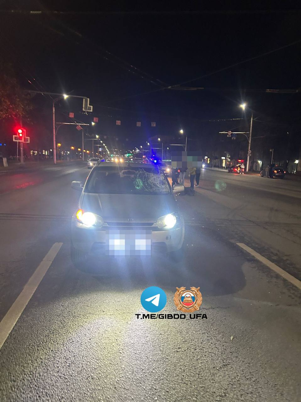 В Уфе в результате наезда пешеход получил тяжёлые травмы