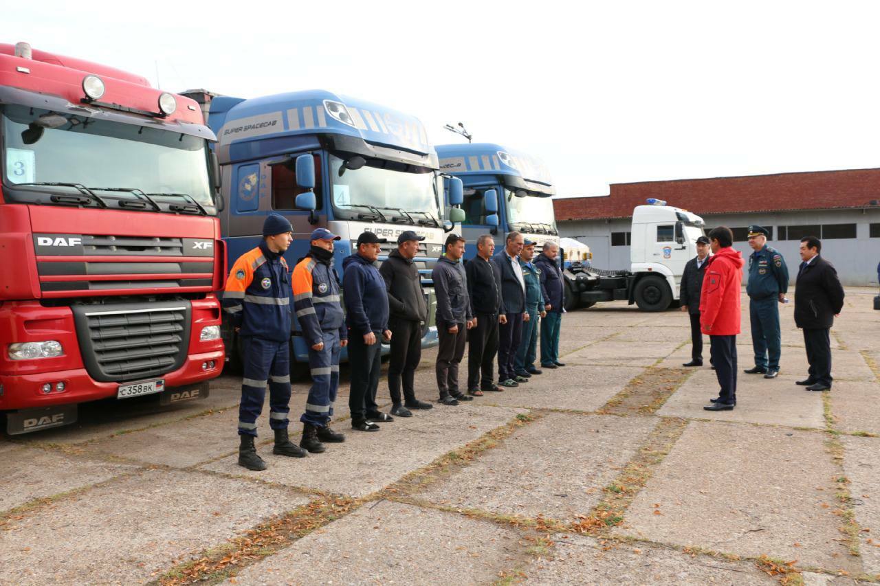 Башкирия отправила двадцать девятую гуманитарную колонну на Донбасс