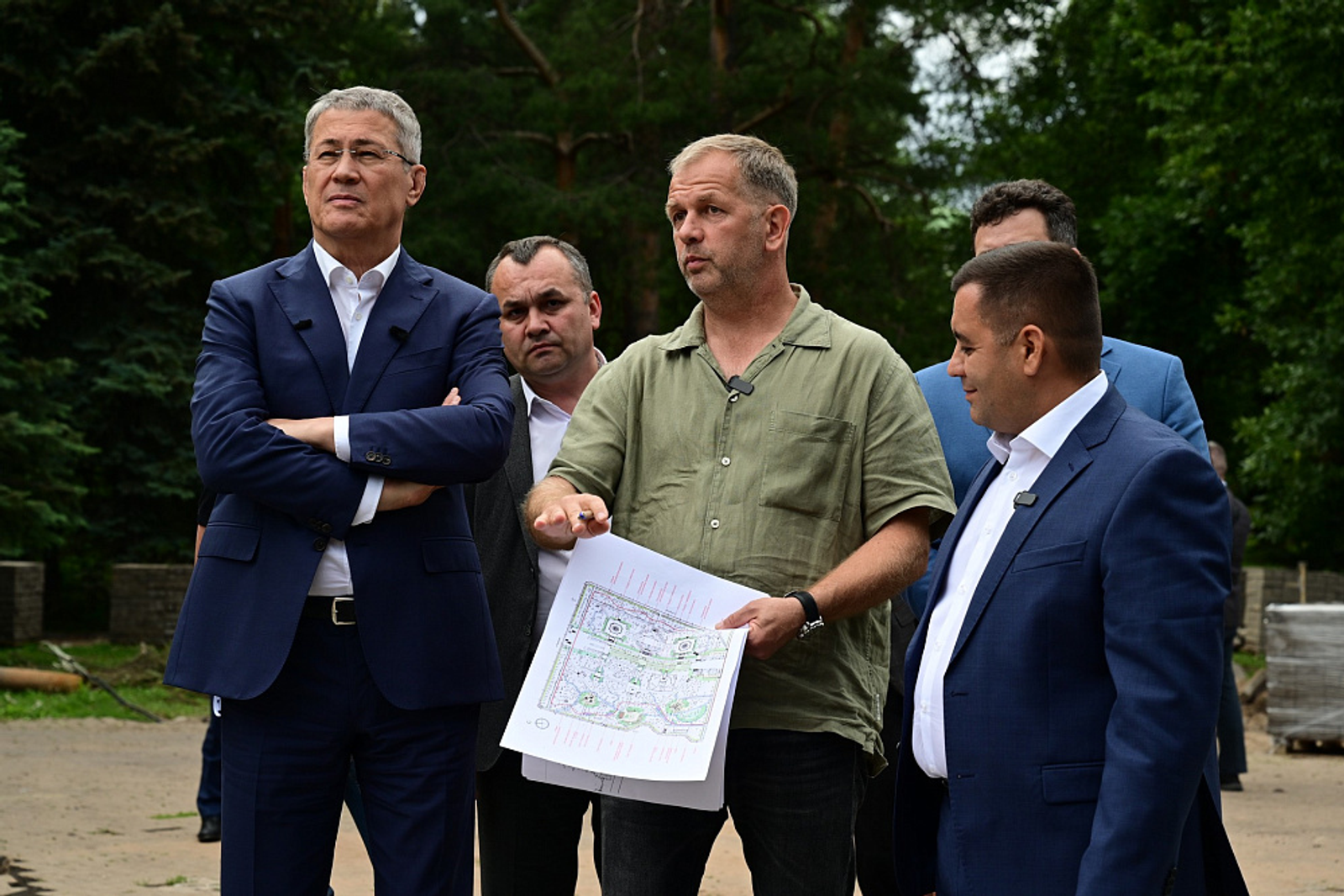 Радий Хабиров — о парке имени Ленина: «Он будет лучшим в республике»