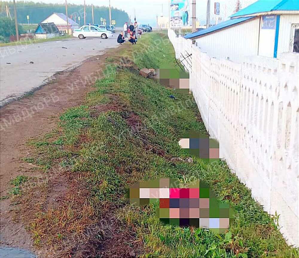 В Башкирии пьяный водитель задавил четырёх женщин