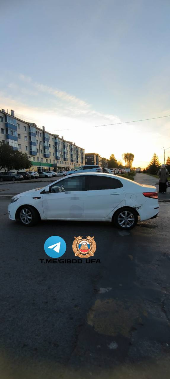 В Уфе после наезда госпитализирован пешеход