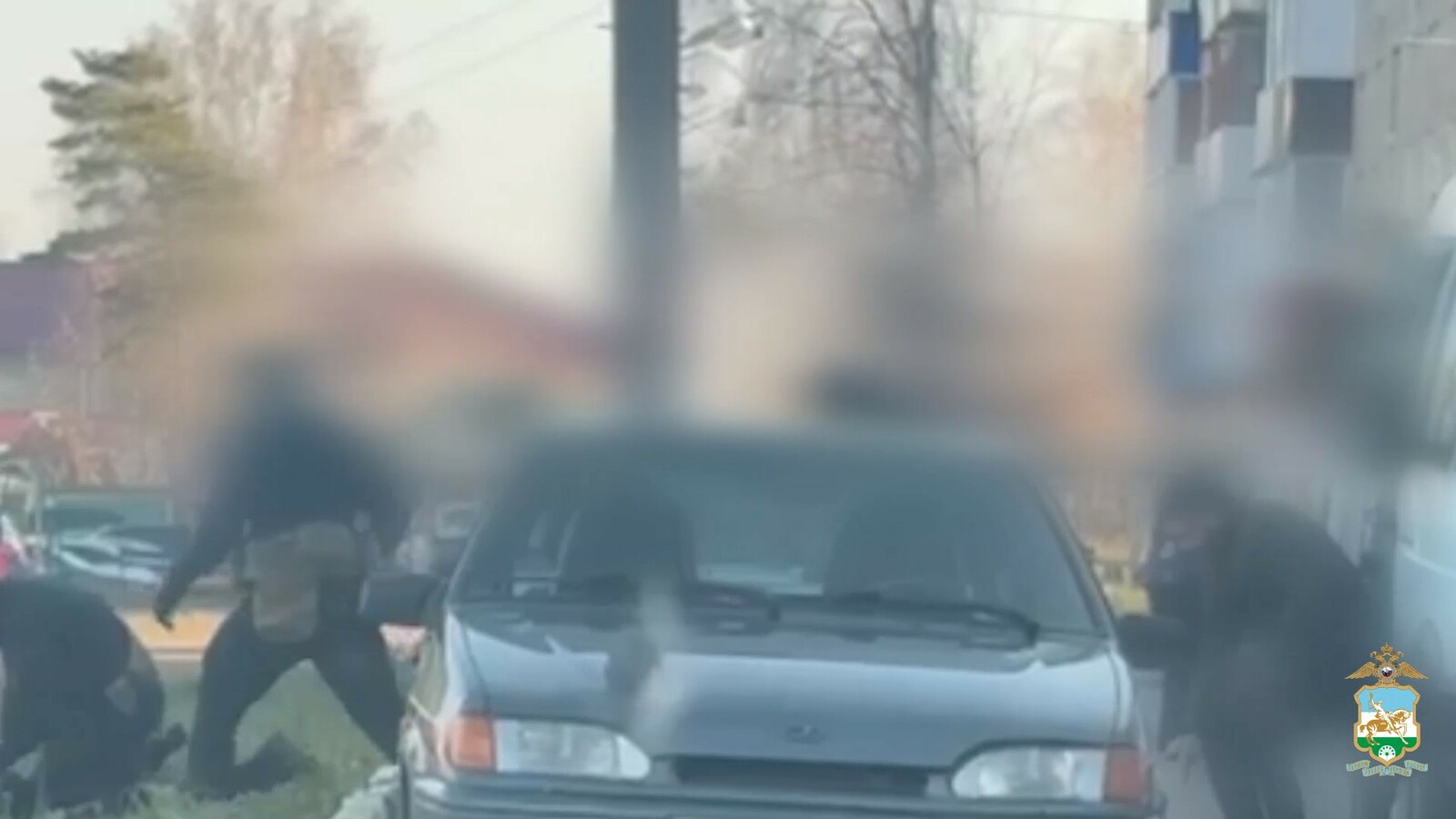 Скриншот видео МВД по РБ.