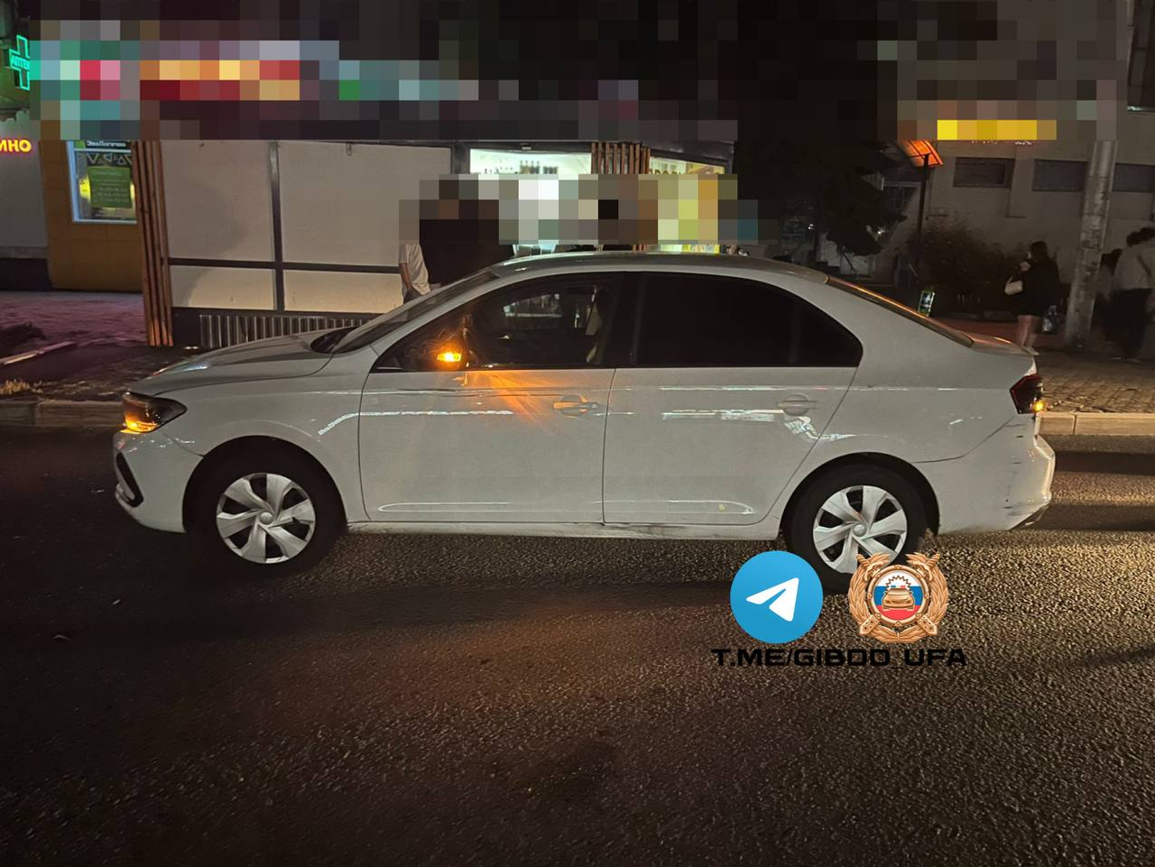 В Уфе после наезда госпитализирован пешеход