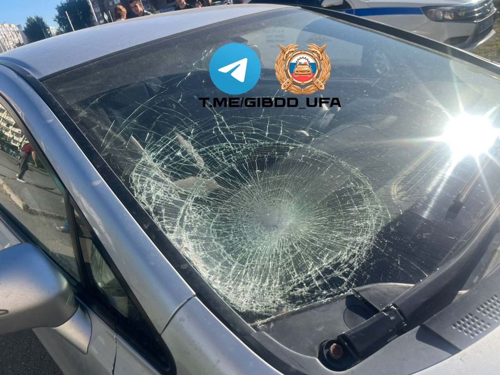 В Уфе после наезда госпитализирован ребёнок