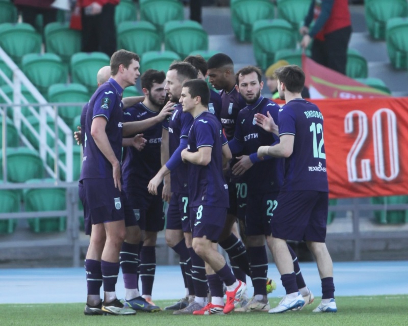 Футболисты «Уфы» одержали победу над «Волгой»