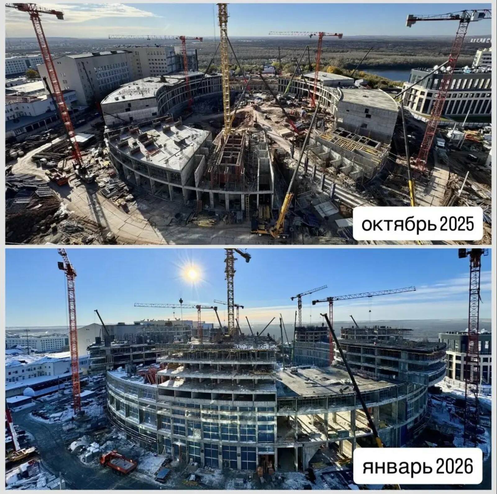 Межвузовский кампус Уфы в месяц «подрастает» на два этажа — Андрей Назаров