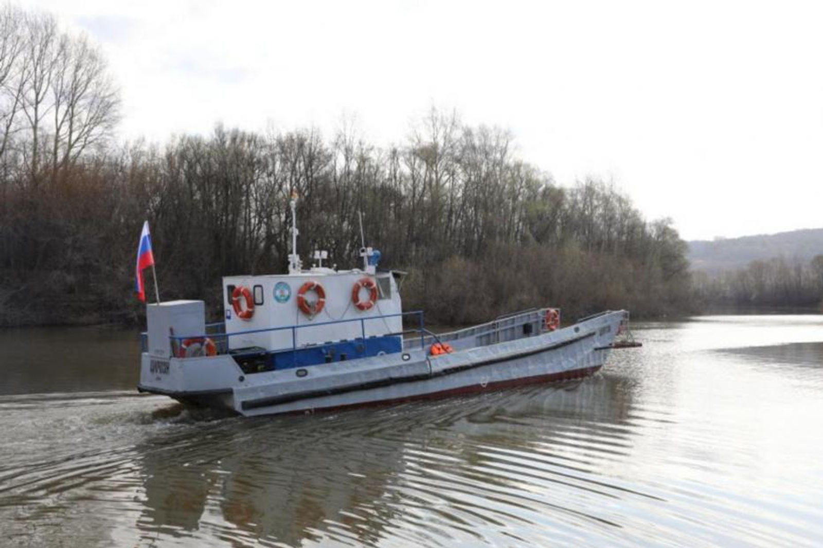 В Уфе завершат сезон паромные переправы