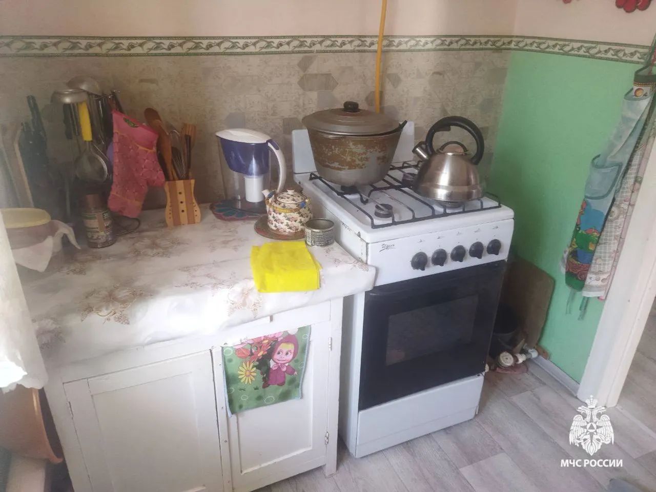 В Башкирии женщина варила обед и сгорела