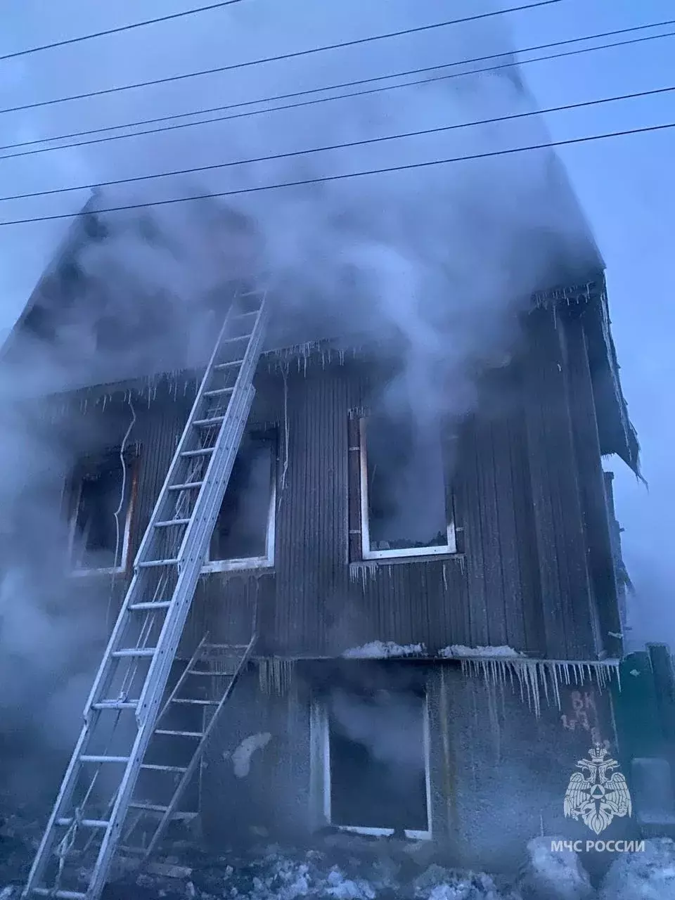 В Уфе в результате пожара пострадал 34-летний мужчина