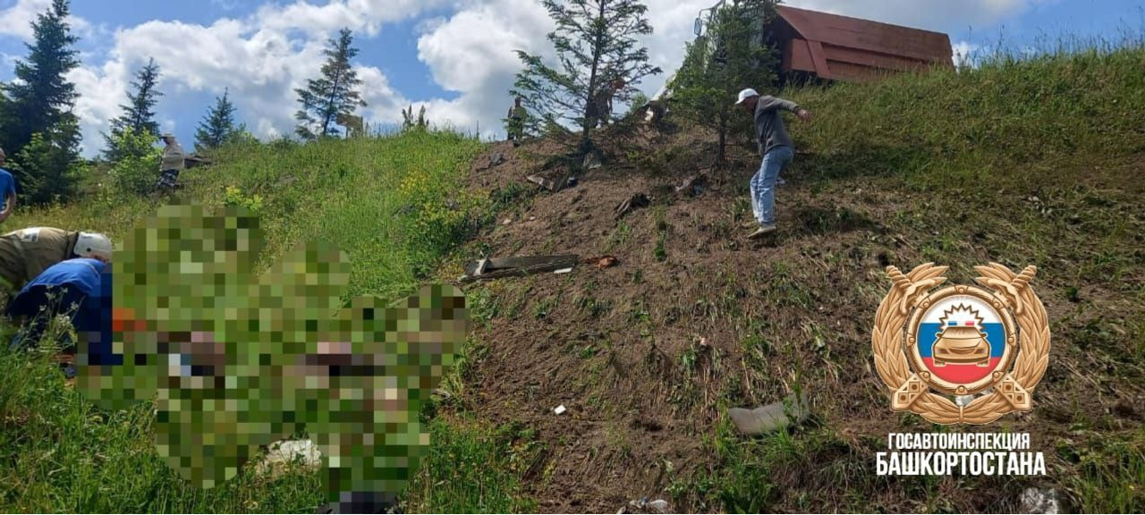 В Башкирии в ДТП погиб водитель «КамАЗа»