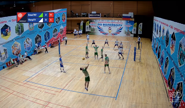 Студенты Башкирского аграрного университета вышли в плей-офф всероссийских соревнований по волейболу в Орле