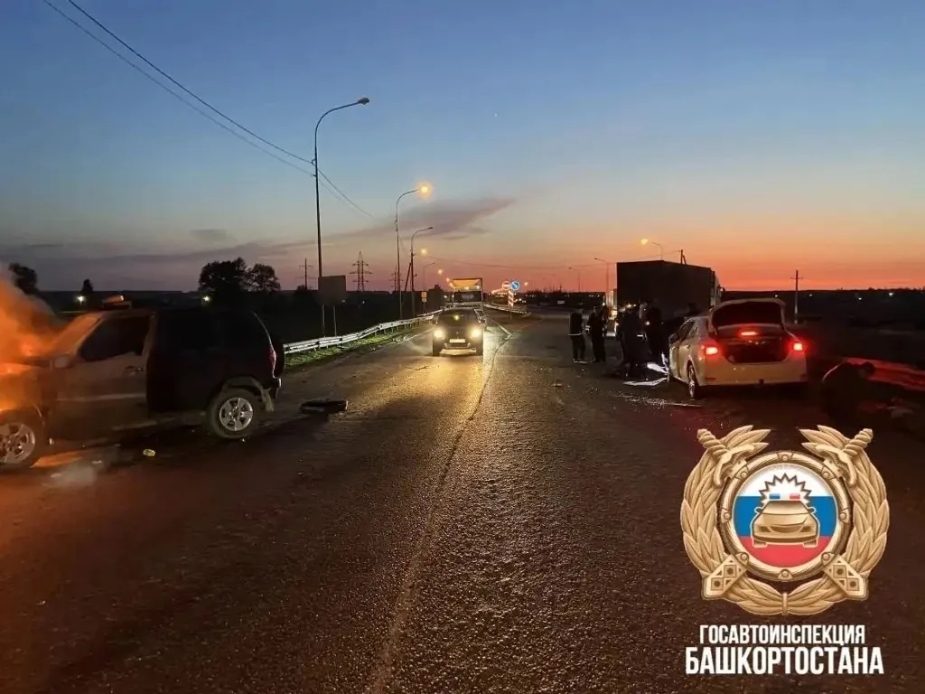 В Уфимском районе после ДТП госпитализирован водитель «Нивы»