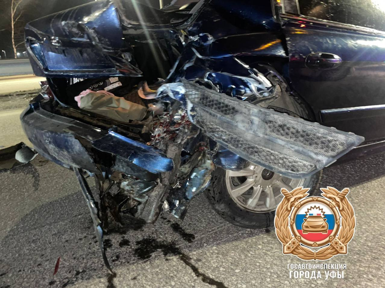 В Уфе погиб водитель «Лады Ларгус»