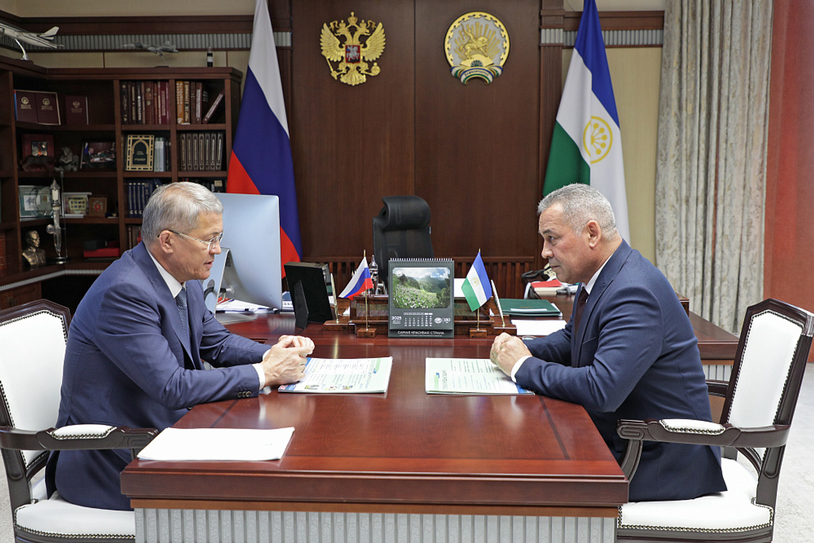 Радий Хабиров встретился с мэром Салавата