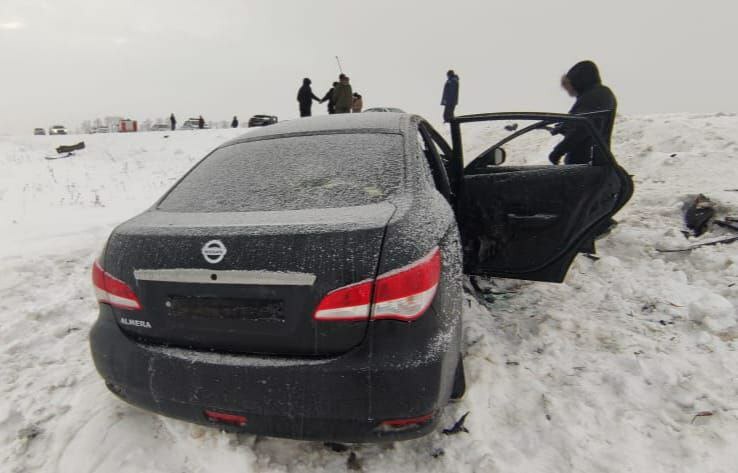 В Башкирии в аварии погибла 56-летняя пассажирка "Nissan"