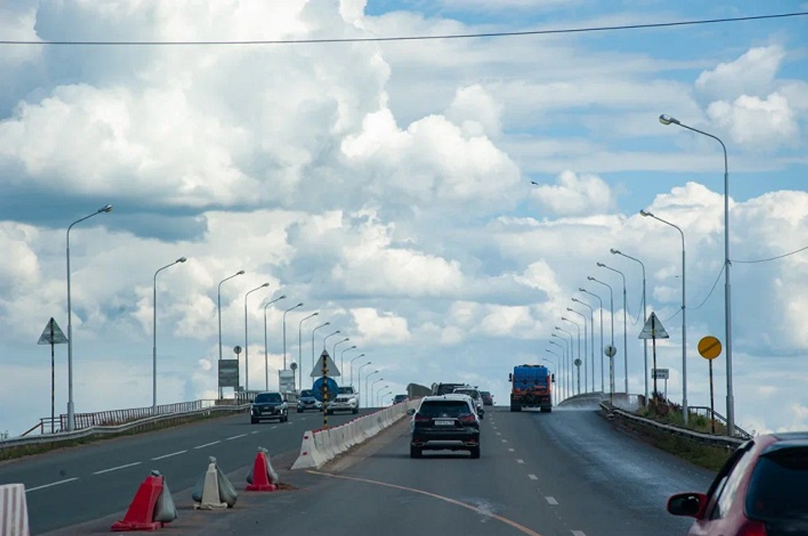 В Уфе ограничат движение по мосту через Белую