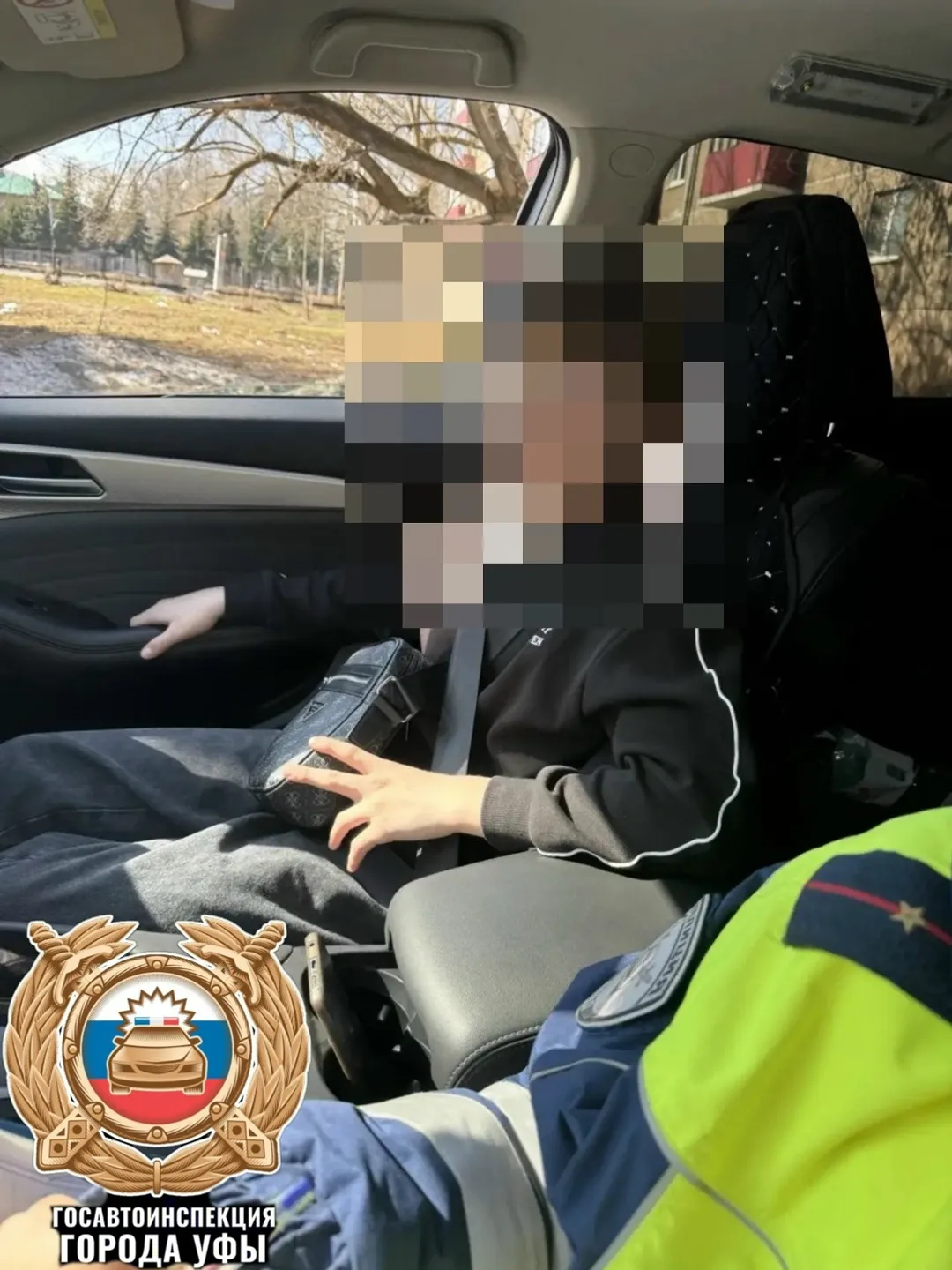 В Уфе подростка задержали за рулём мотоцикла
