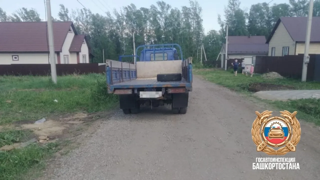 В Башкирии после наезда госпитализирована шестилетняя девочка