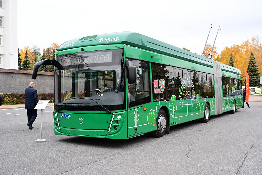 На дорогах Уфы появятся новые троллейбусы марки «Горожанин»
