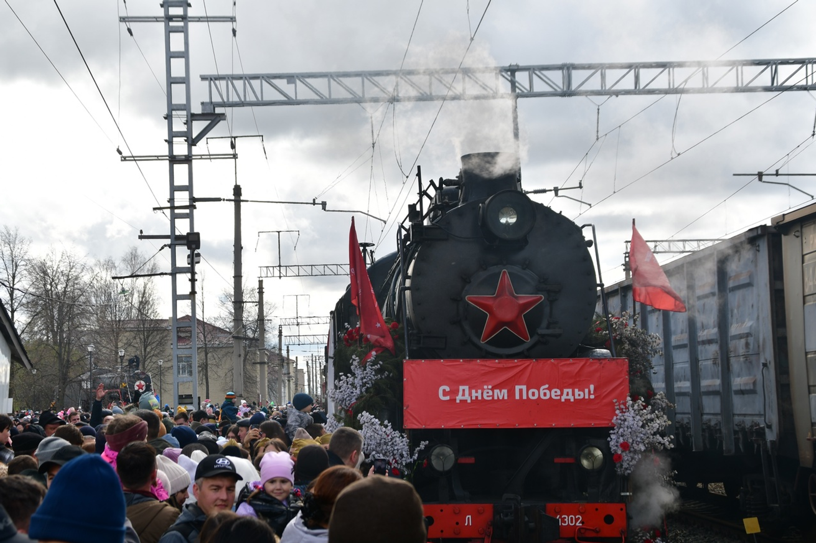 В Башкирию прибыл агитпоезд «Победы»