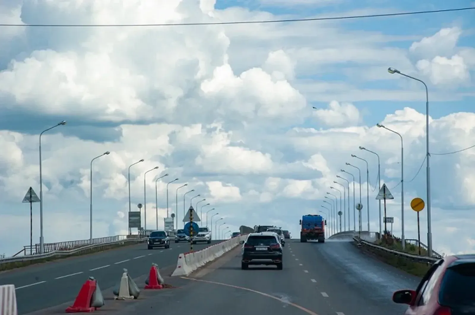 В Уфе перекроют одну полосу на Затонском мосту