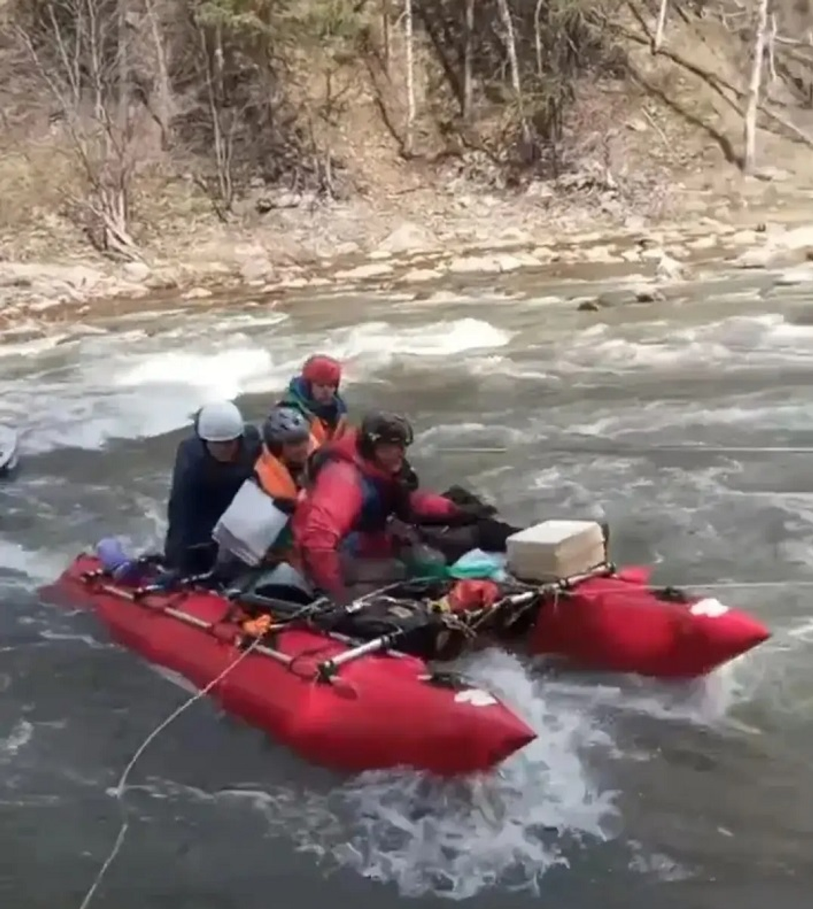 В Башкирии туристам на сплаве потребовалась помощь спасателей