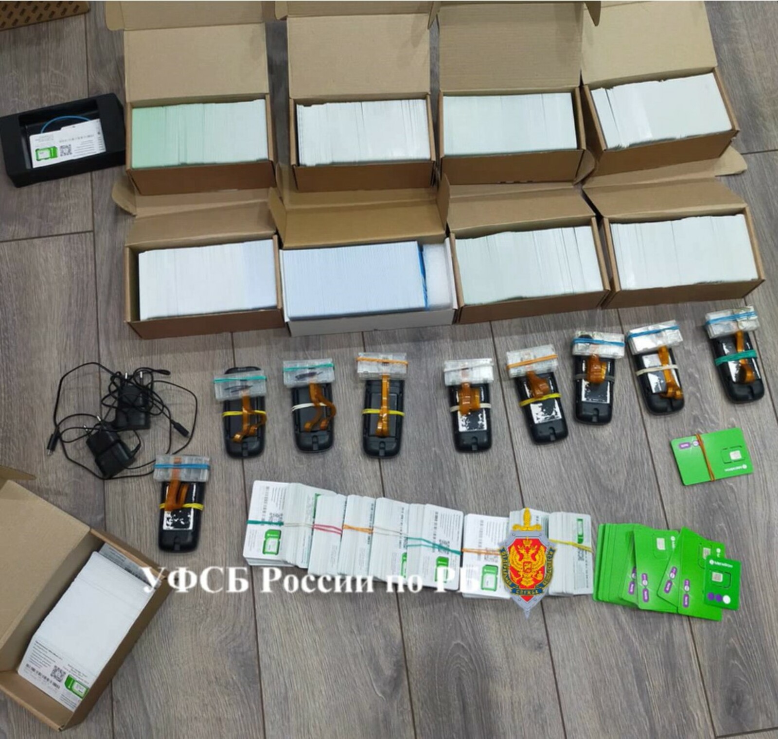 В Башкирии задержан арендодатель сим-карт и сим-боксов