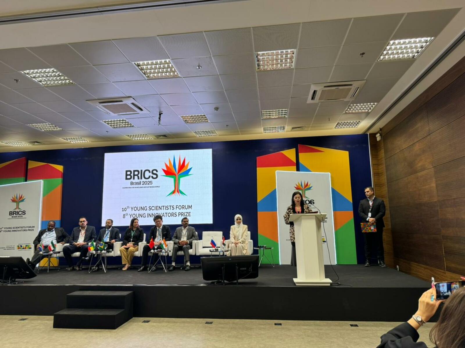 Молодой учёный Уфимского университета выступил на форуме БРИКС в Бразилии