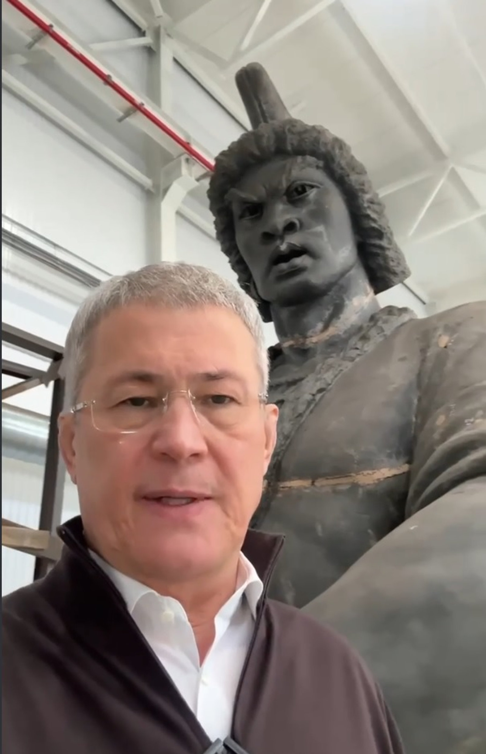 Радий Хабиров рассказал о реставрации памятника Салавату Юлаеву