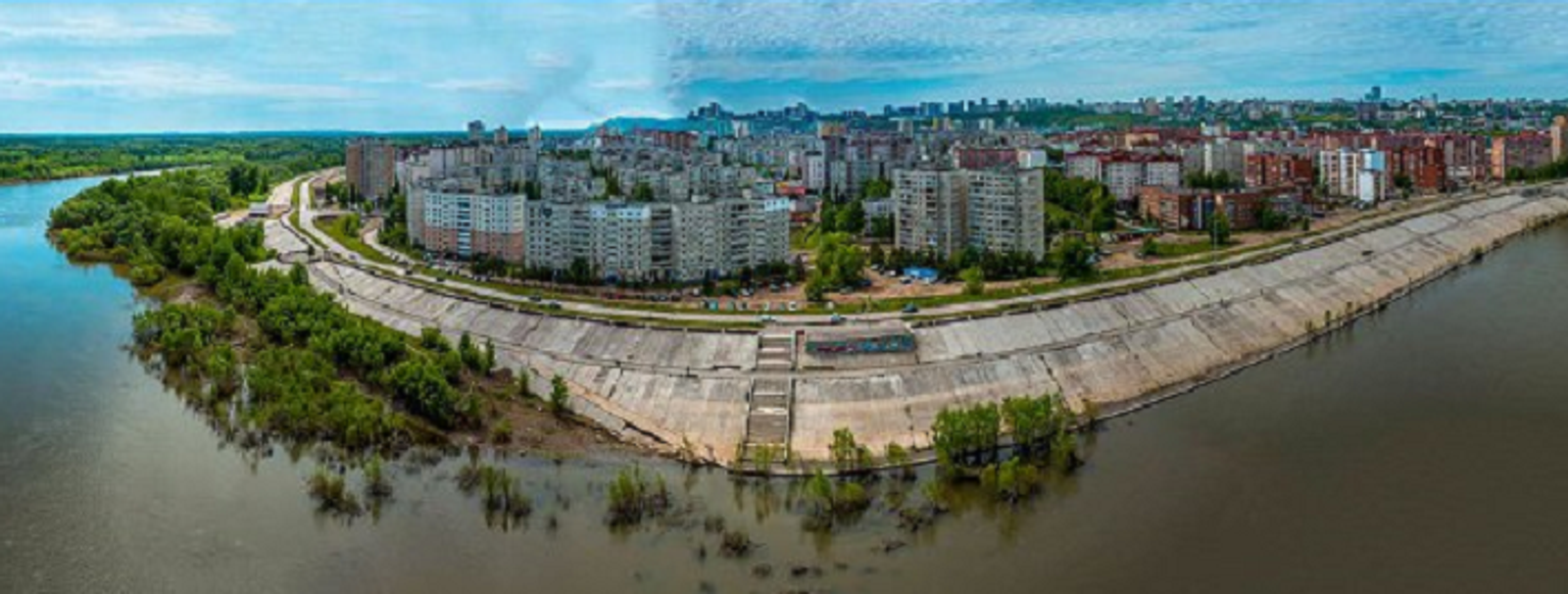 В Уфе утвердили проект благоустройства набережной в микрорайоне Сипайлово