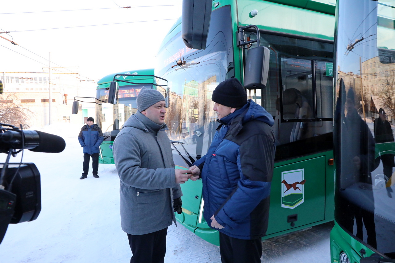 В Уфу поступили пять новых троллейбусов