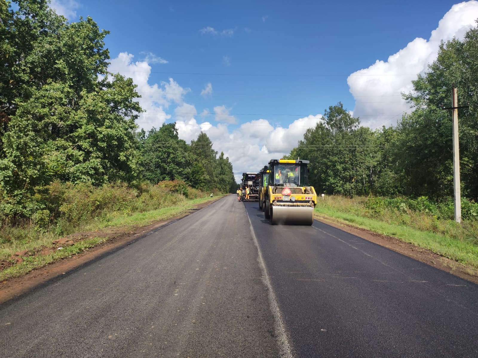 В Башкирии начали ремонт участка дороги Чекмагуш – Дюртюли