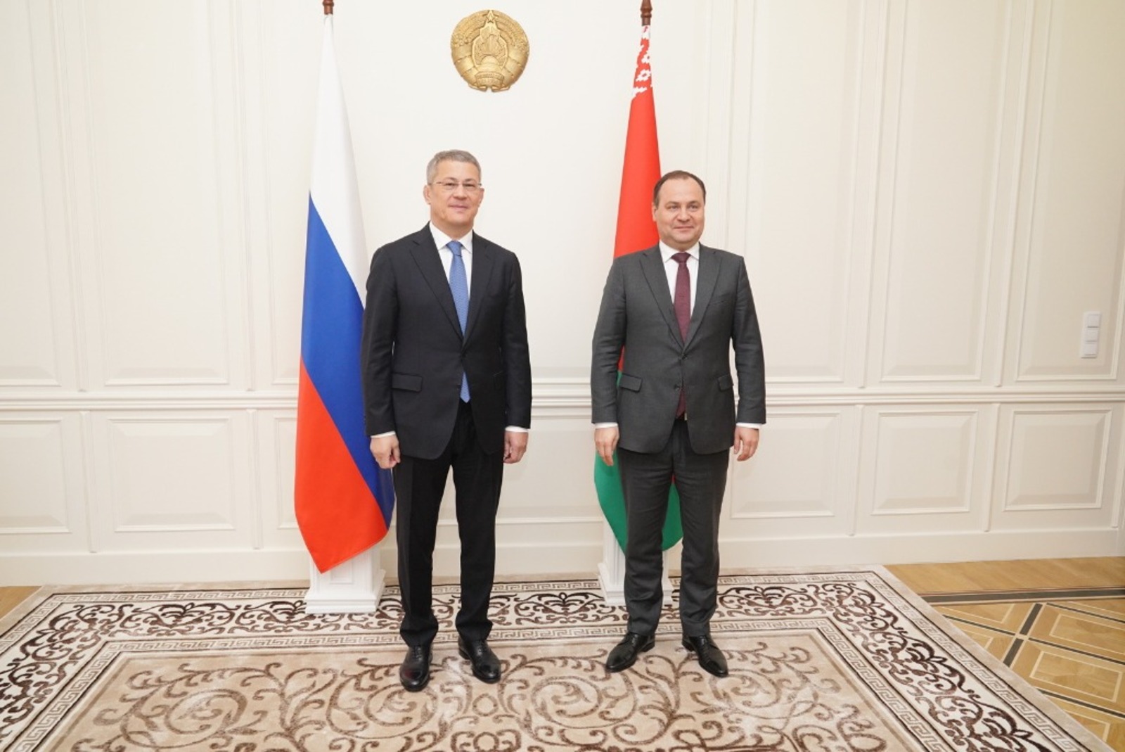 Радий Хабиров встретился с премьер-министром Беларуси Романом Головченко