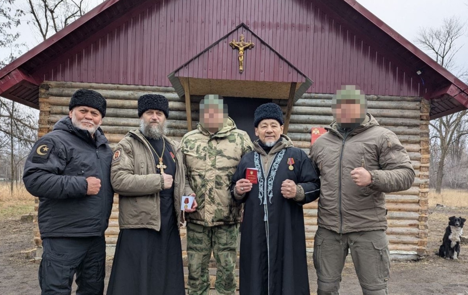 Военнослужащие из Башкирии построили часовню в ДНР