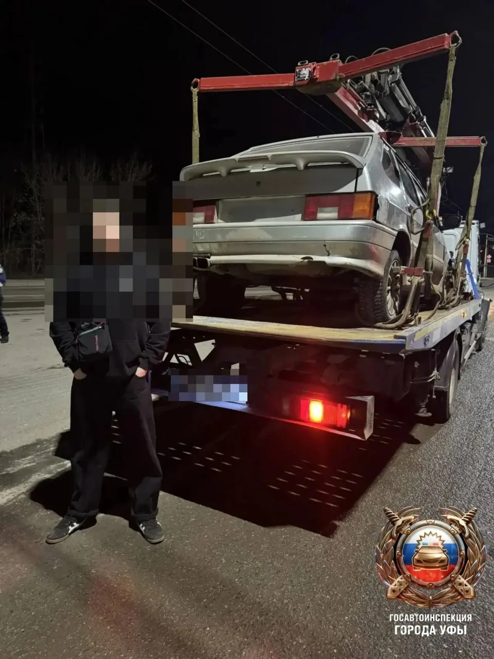 В Уфе задержали подростка за рулём