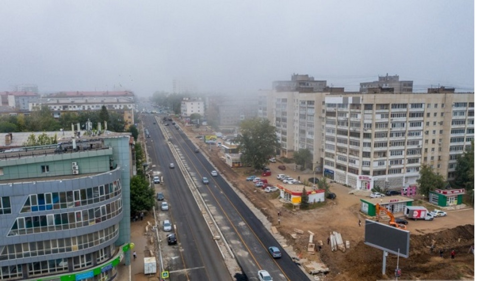 В Уфе отложили открытие улицы Комсомольской