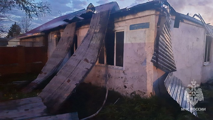 В Башкирии мать с сыном погибли ночью в огне