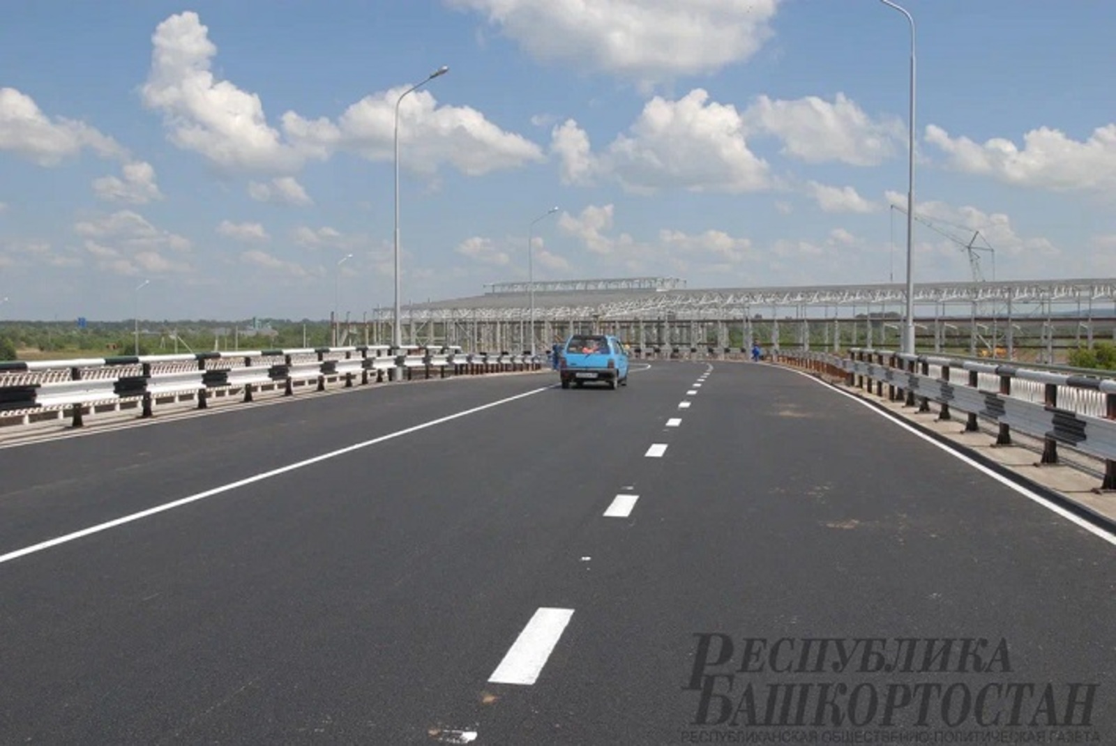 В Башкирии установили график дорожных работ на трассе Уфа — Оренбург