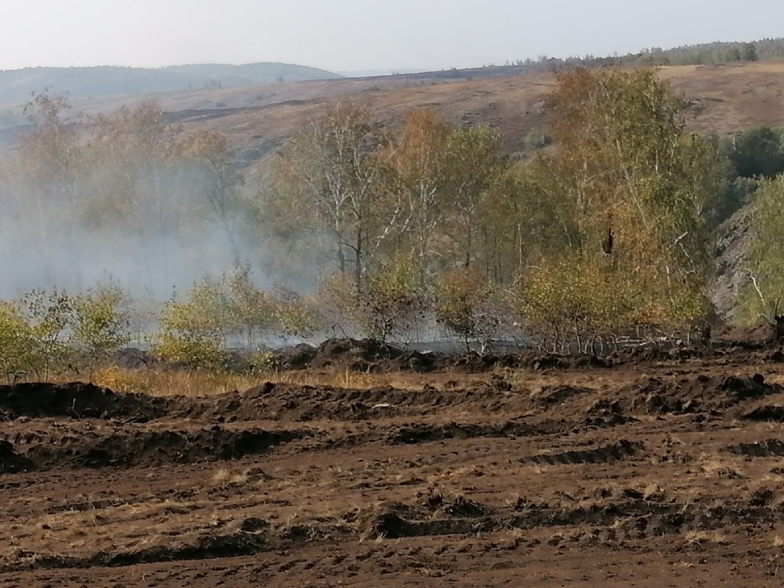 В Хайбуллинском районе Башкирии пожары локализованы