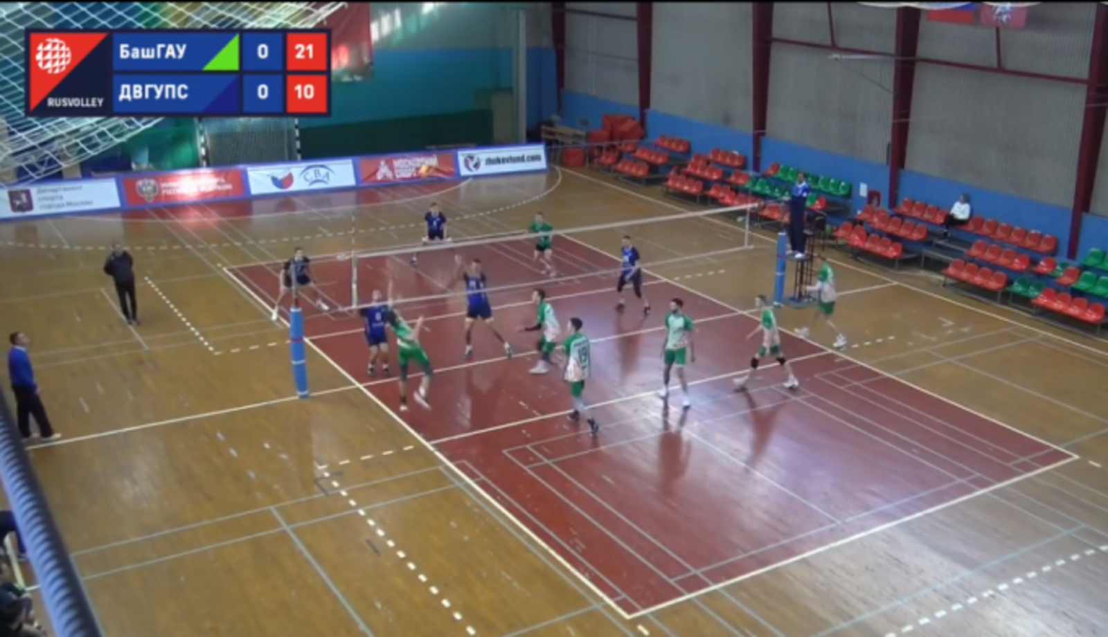 БашГАУ сохранил место в пятерке лучших студенческих волейбольных команд России