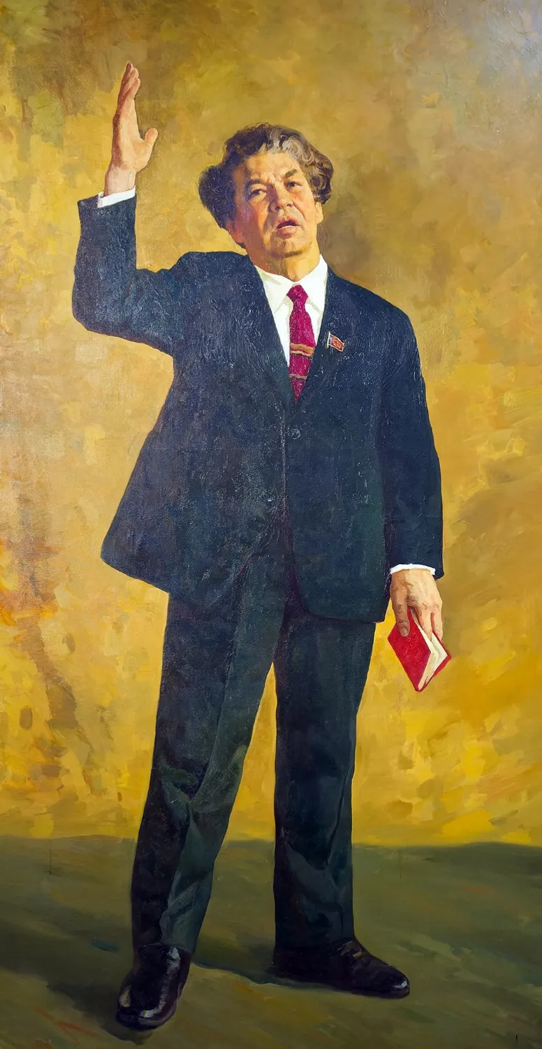 Портрет Мустая Карима. 1974 год.