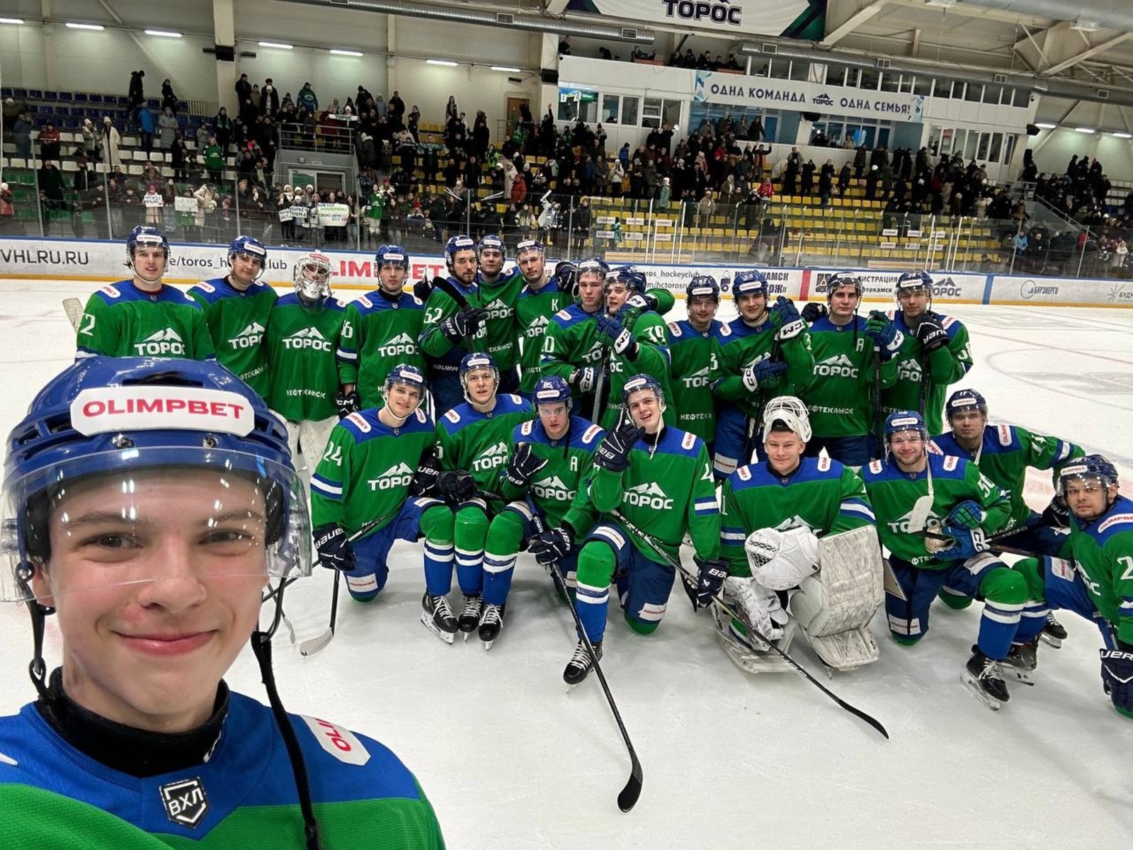 «Торос» из Нефтекамска благодаря хет-трику защитника победил казанский «Барс»