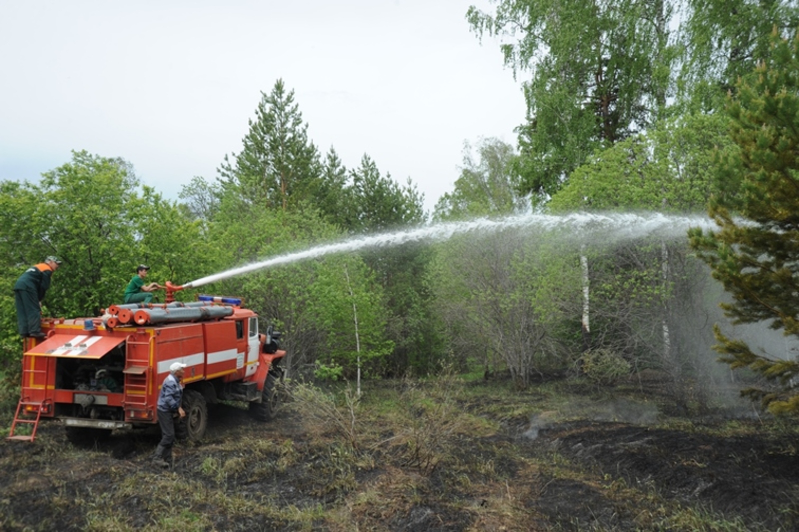 В Башкирии собираются усилить пожарных ещё одним вертолетом Ка-32
